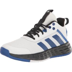 adidas Men’s Ownthegame Basketball Shoe(White/Team Royal Blue/Core Black)