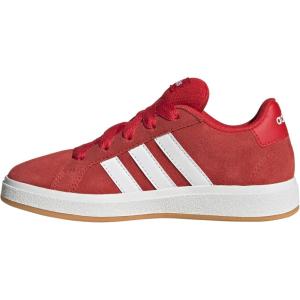 adidas Originals Kids’ Grand Court 00s Shoes(Better Scarlet/White/Gum)