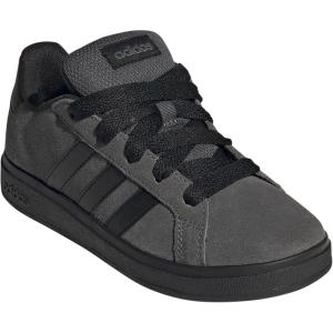adidas Originals Kids’ Grand Court 00s Shoes(Carbon/Black/Grey)
