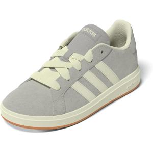 adidas Originals Kids’ Grand Court 00s Shoes(Grey/Off White/Gum)