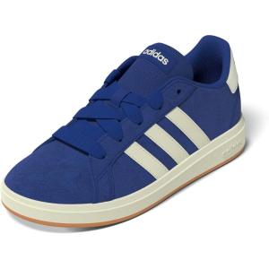 adidas Originals Kids’ Grand Court 00s Shoes(Semi Lucid Blue/Off White/Gum)