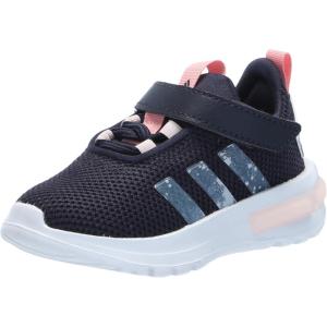 adidas Unisex-Child Racer Tr23 (Little Big Kid) Sneaker(Legend Ink/Semi Pink Spark/Sandy Pink)