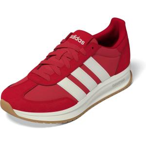 adidas Unisex-Child Run 70s 2.0(Pure Ruby/White/Better Scarlet)