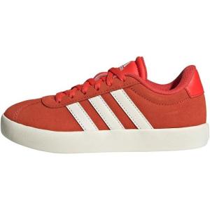 adidas Unisex-Child Vl Court 3.0 Hook & Loop(Bright Red Core White Off White)