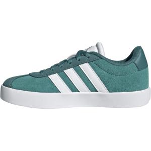 adidas Unisex-Child Vl Court 3.0 Hook & Loop(Powder Teal/White/Preloved Teal)