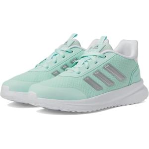 adidas Unisex-Child X_PLR Shoes (Little Kid)(Halo Mint/Silver Metallic/White)