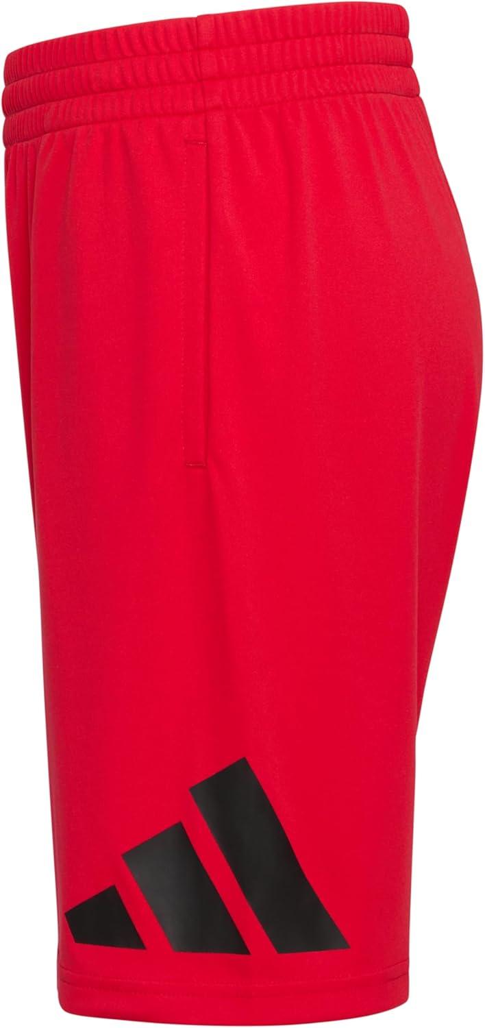 imageadidas Boys Essentials Big Logo ShortPure Ruby