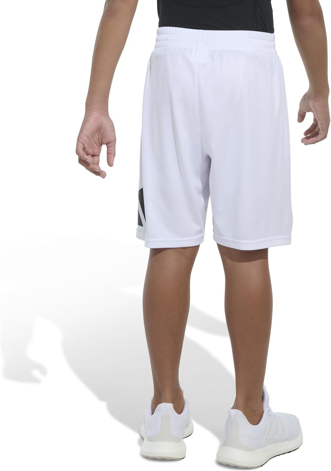 imageadidas Boys Essentials Big Logo ShortWhite