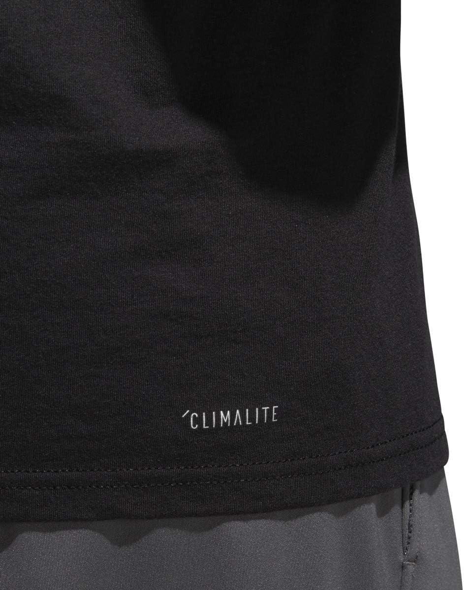 imageadidas Mens Basic Badge Of Sport TeeBlack Tiny Type Logo