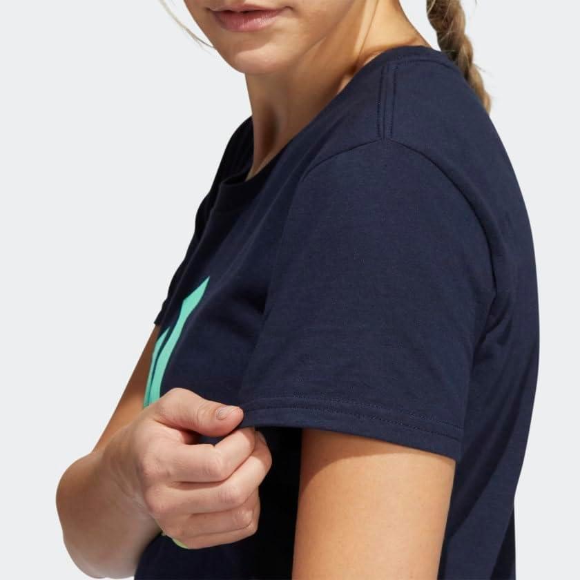 imageadidas Mens Basic Badge Of Sport TeeLegend InkPulse MintAlmost Lime