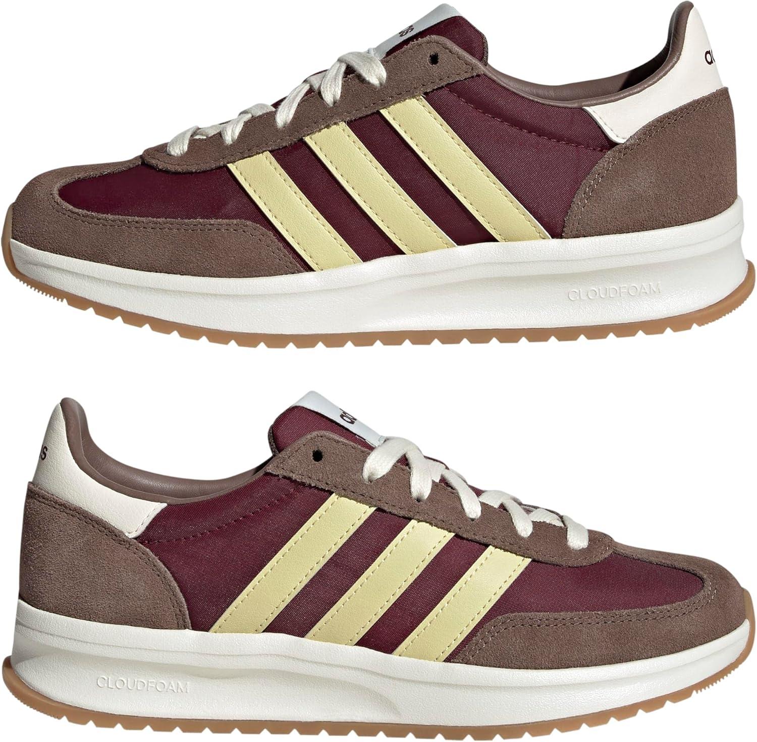 imageadidas Mens Run 72 ShoesMaroon Powder Yellow Earth Strata