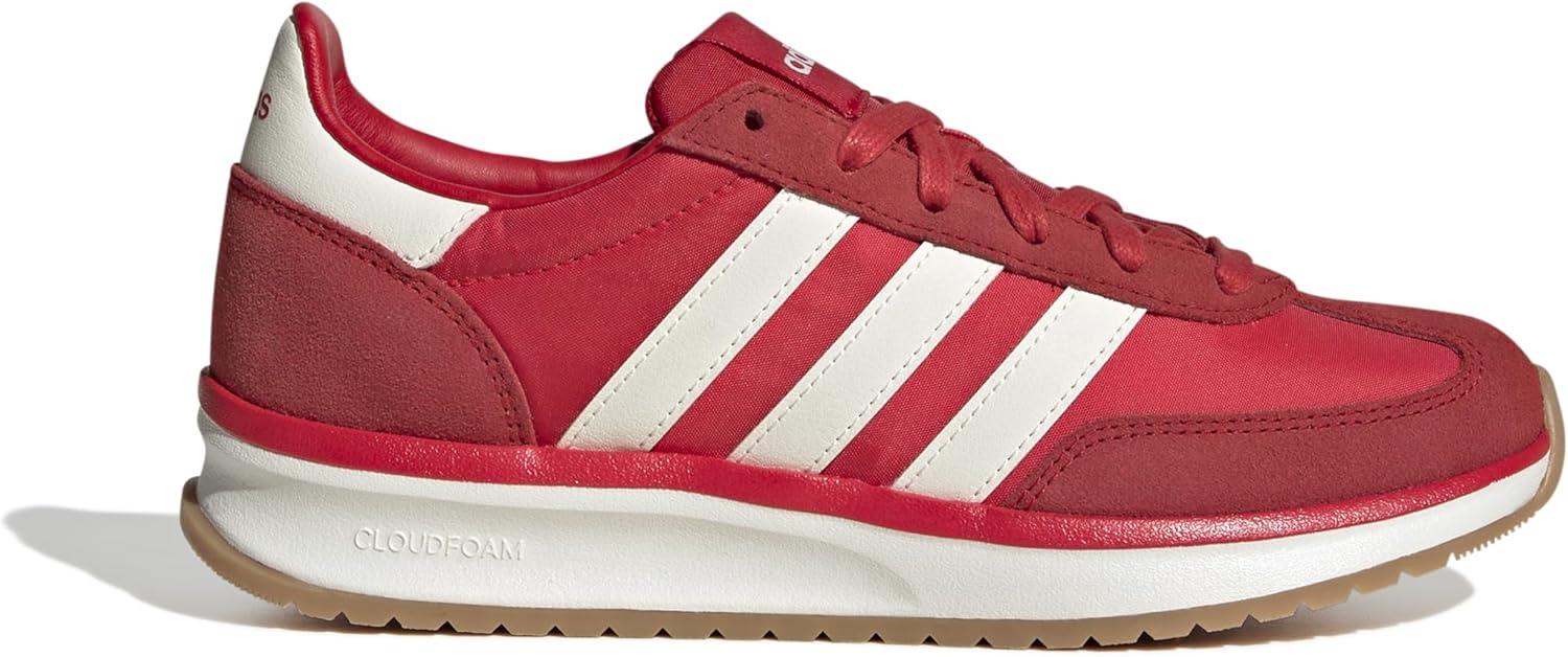 imageadidas Mens Run 72 ShoesPure RubyOff WhiteBetter Scarlet
