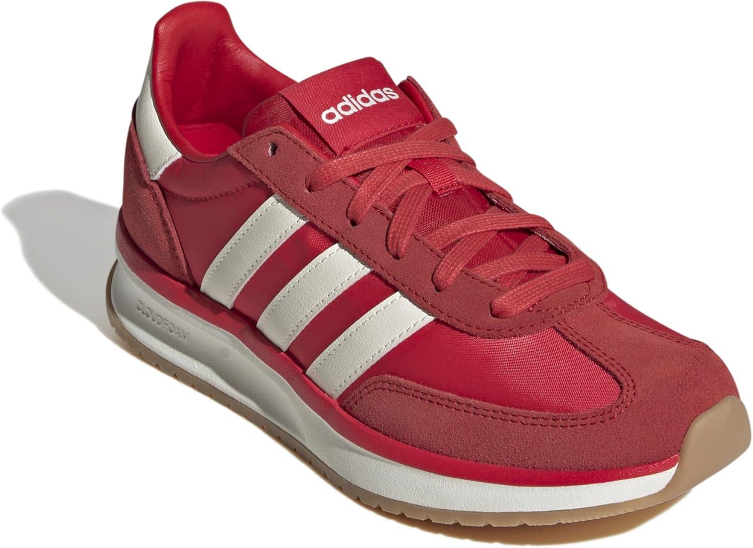 imageadidas Mens Run 72 ShoesPure RubyOff WhiteBetter Scarlet