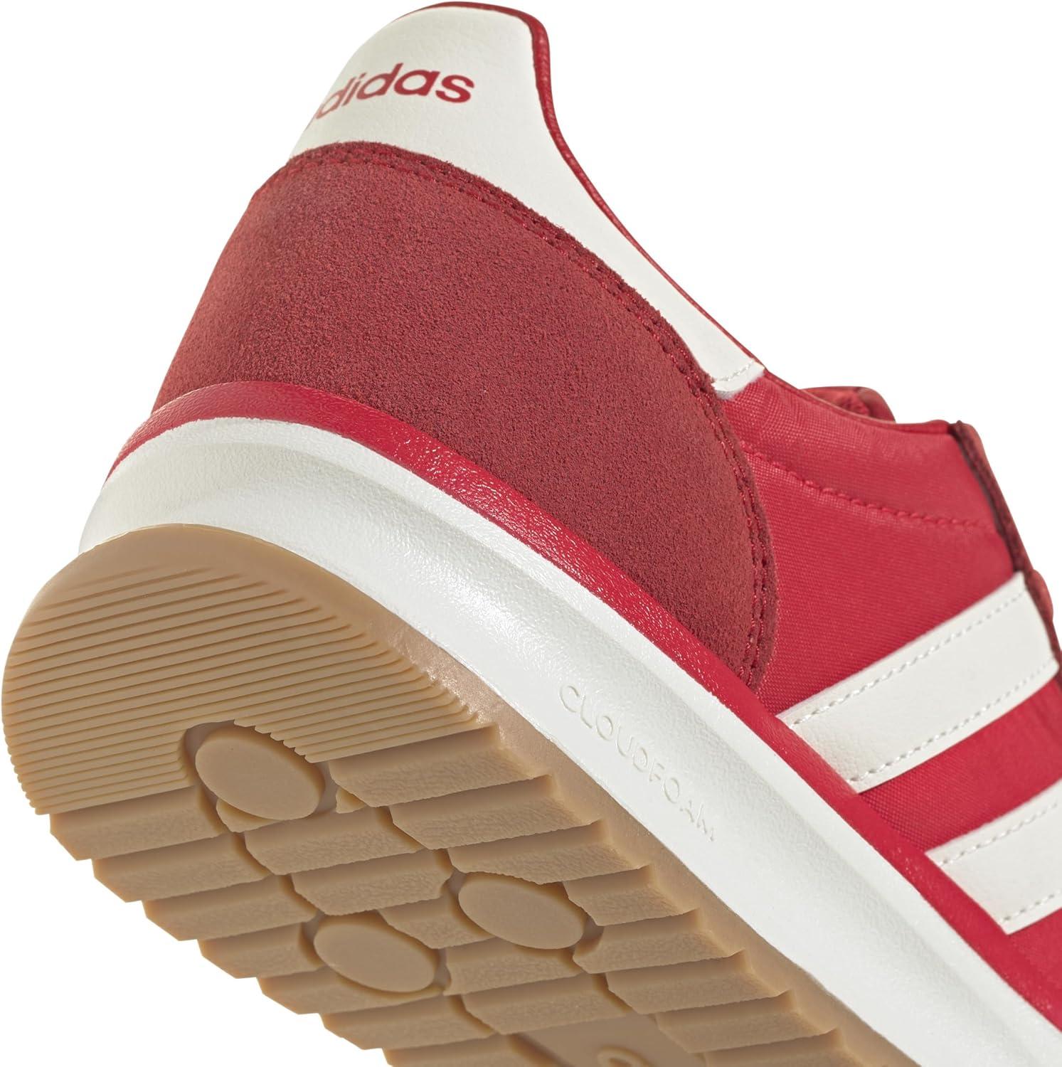 imageadidas Mens Run 72 ShoesPure RubyOff WhiteBetter Scarlet