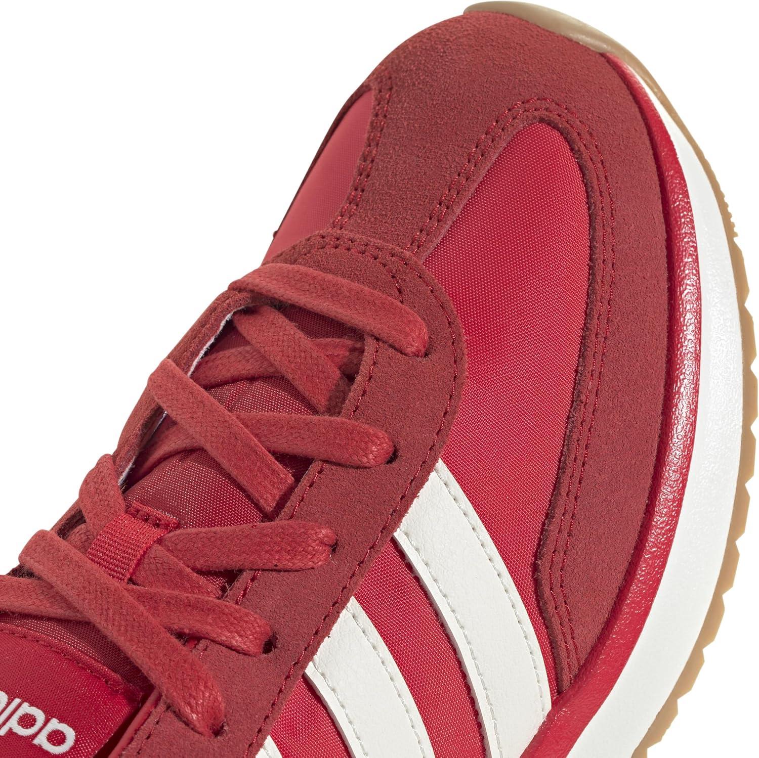 imageadidas Mens Run 72 ShoesPure RubyOff WhiteBetter Scarlet