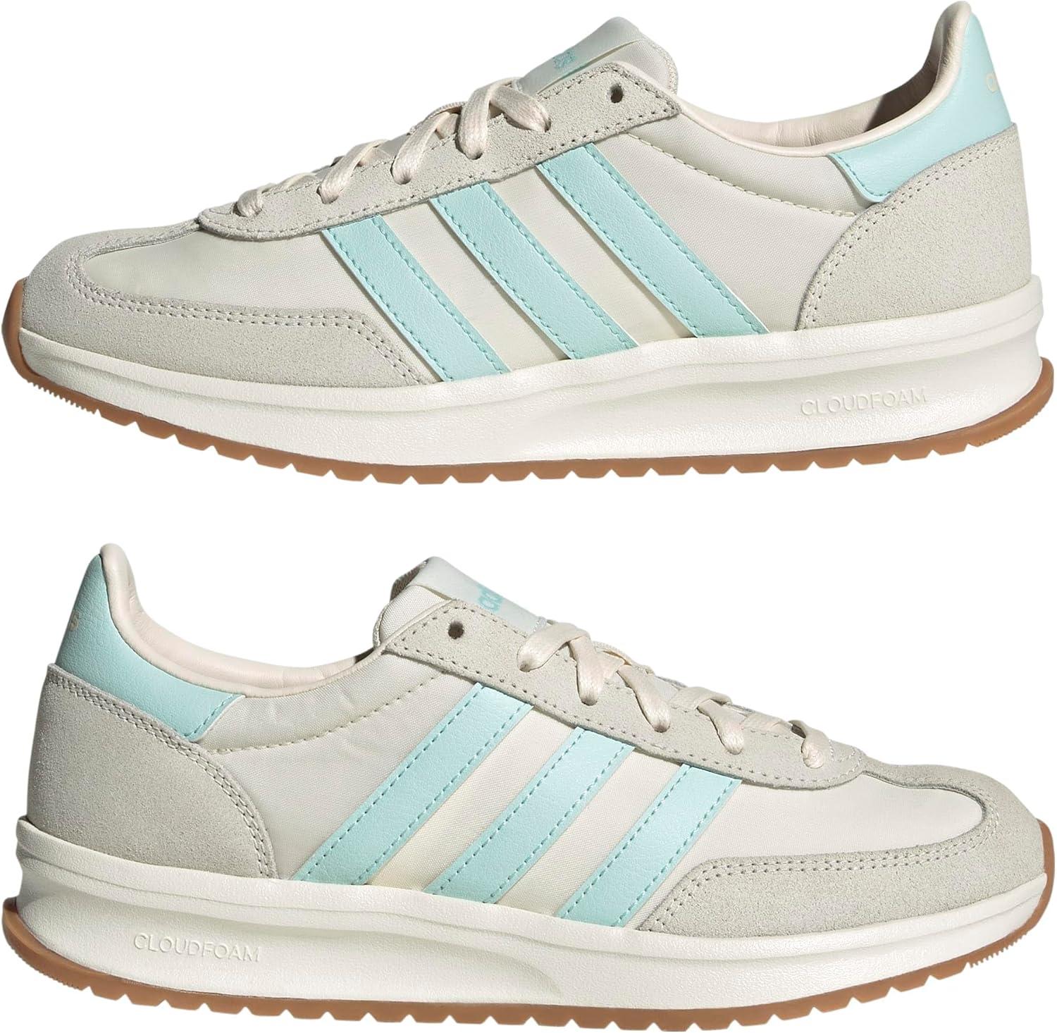 imageadidas Mens Run 72 ShoesWonder WhiteSemi Flash AquaOff White