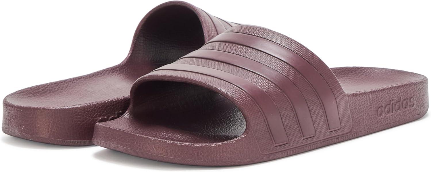 imageadidas Womens Adilette Aqua Slide SandalAurora RubyAurora RubyAurora Ruby