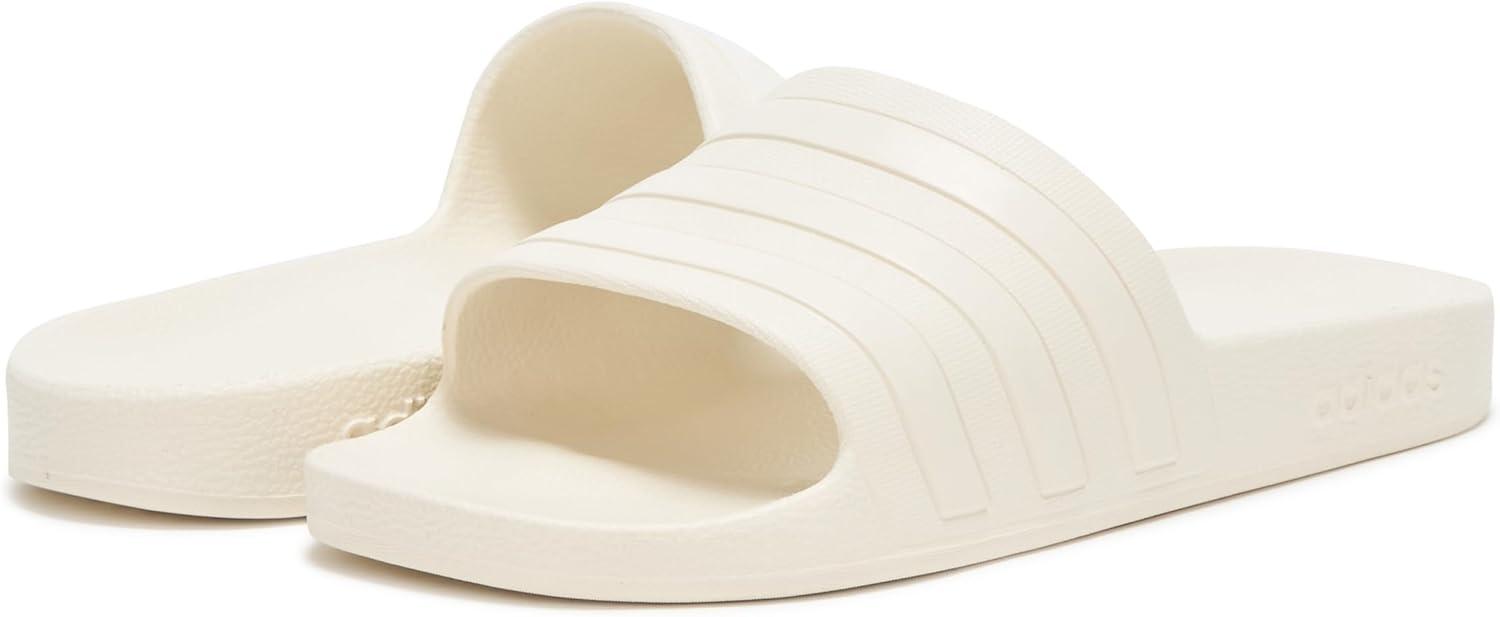 imageadidas Womens Adilette Aqua Slide SandalOff WhiteOff WhiteOff White