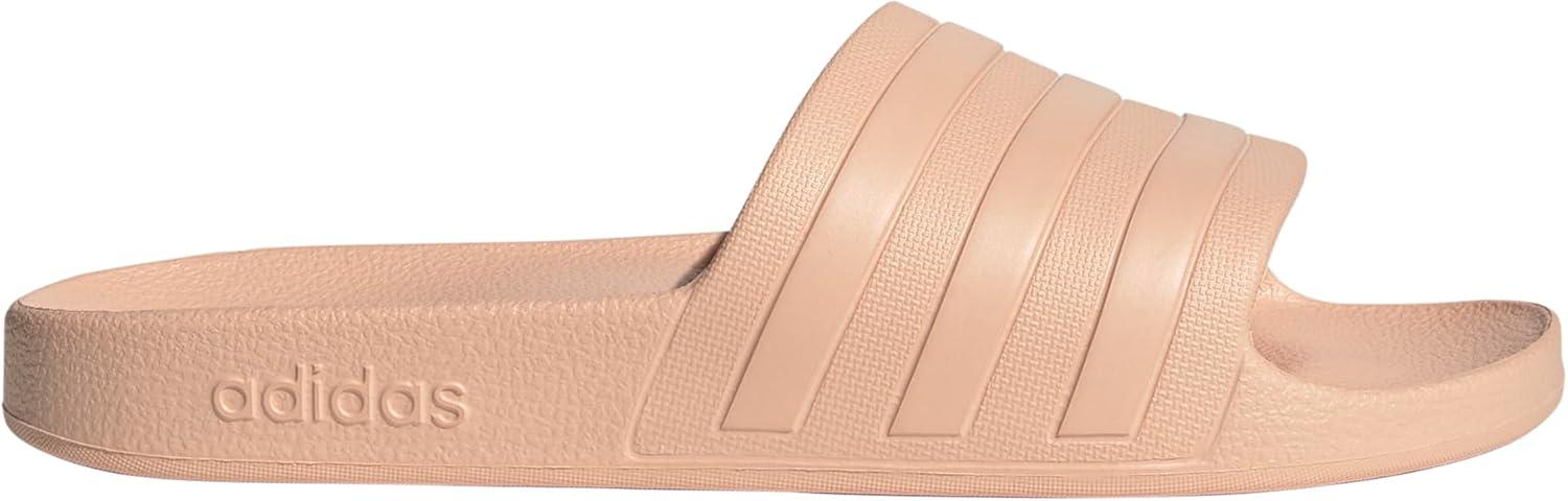 imageadidas Womens Adilette Aqua Slide SandalPowder CoralPowder CoralPowder Coral