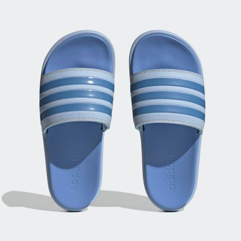 imageadidas Womens Adilette Platform SandalBlue DawnBlue Fusion MetallicBlue Fusion