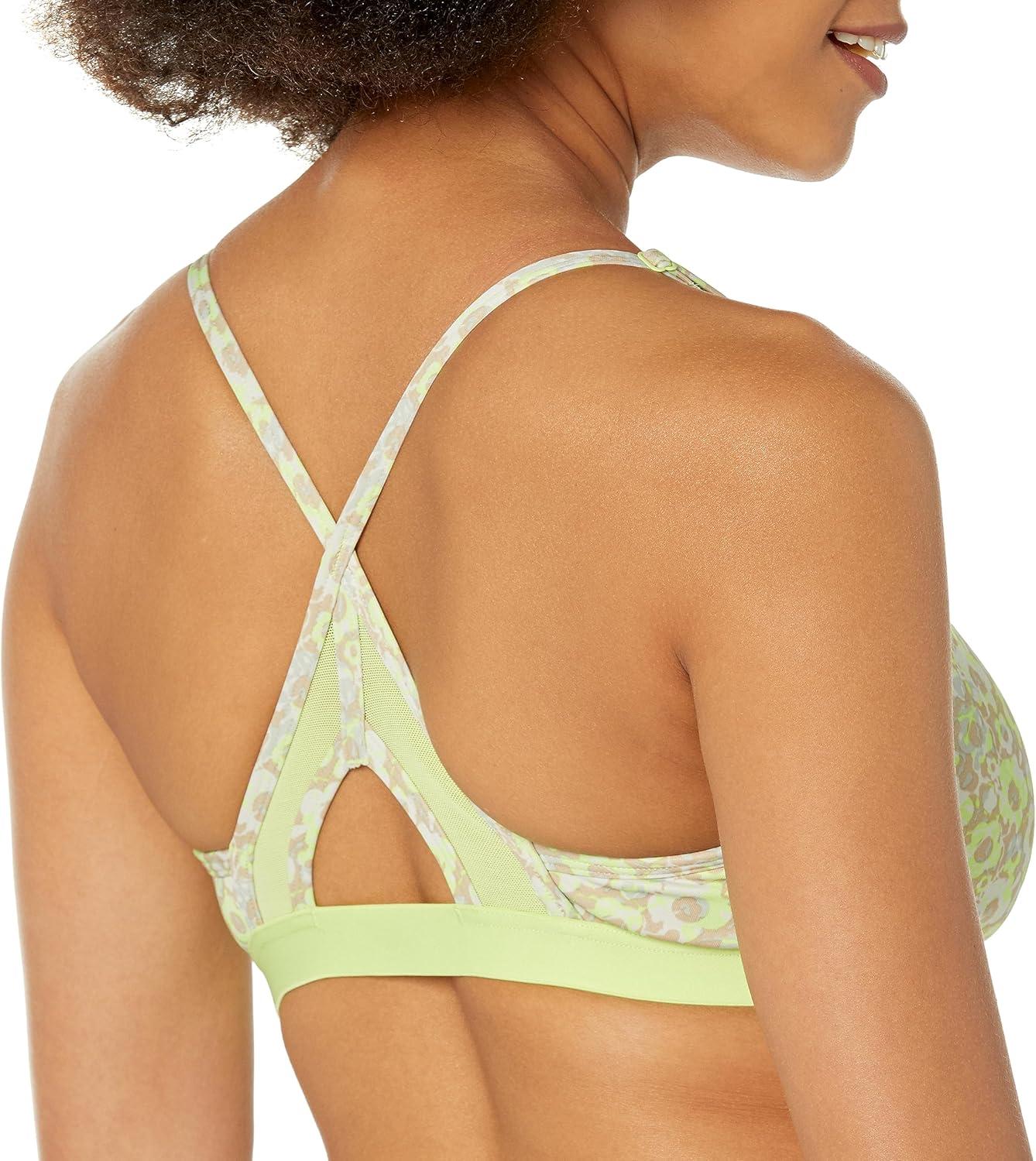 imageadidas Womens Aeroreact Training Light Support BraPulse LimePrint