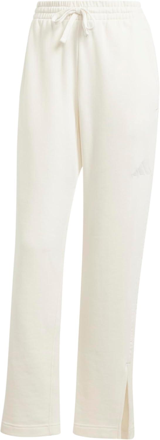 imageadidas Womens All Szn French Terry 3Stripes Straight Leg PantsOffwhite
