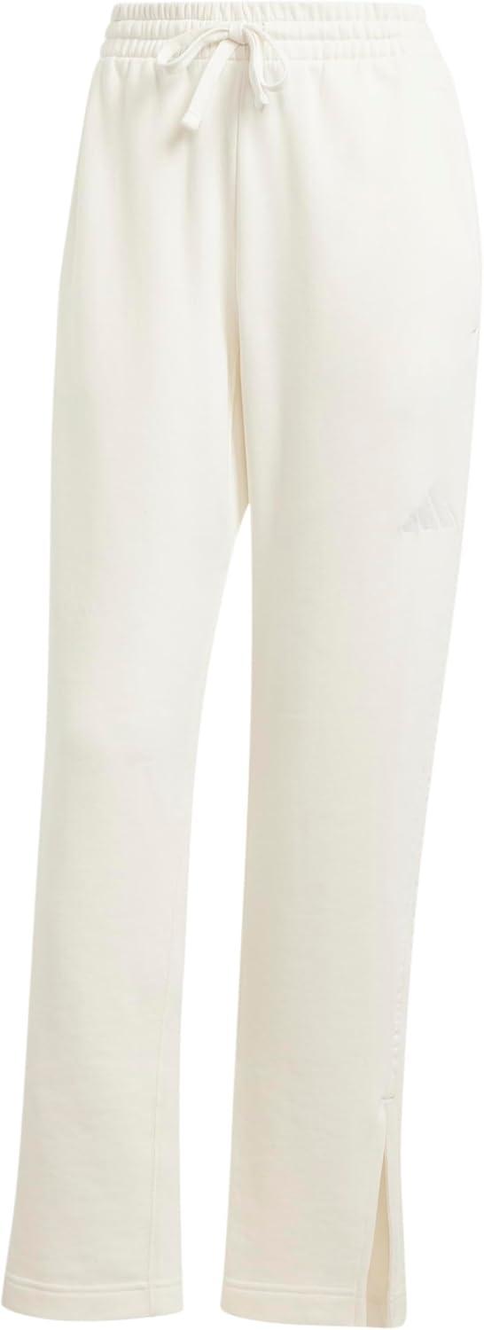 imageadidas Womens All Szn French Terry 3Stripes Straight Leg PantsOffwhite