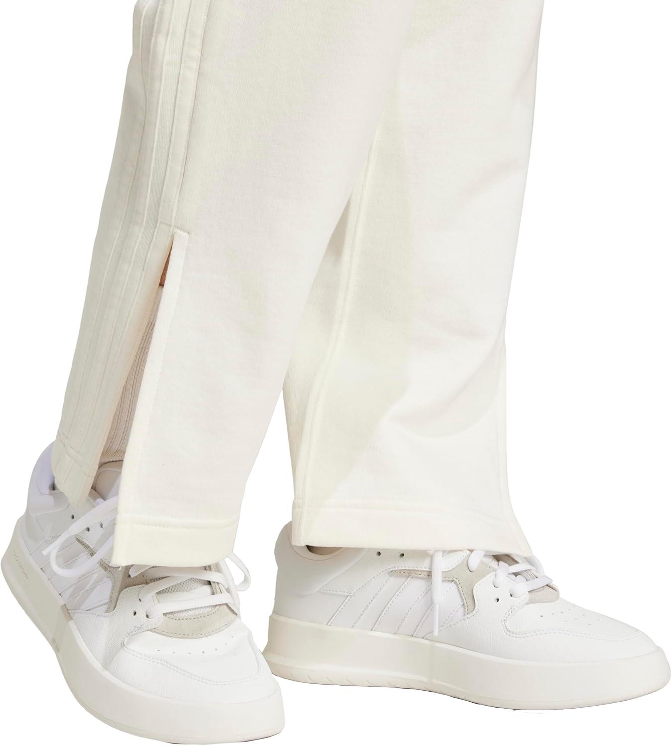 imageadidas Womens All Szn French Terry 3Stripes Straight Leg PantsOffwhite