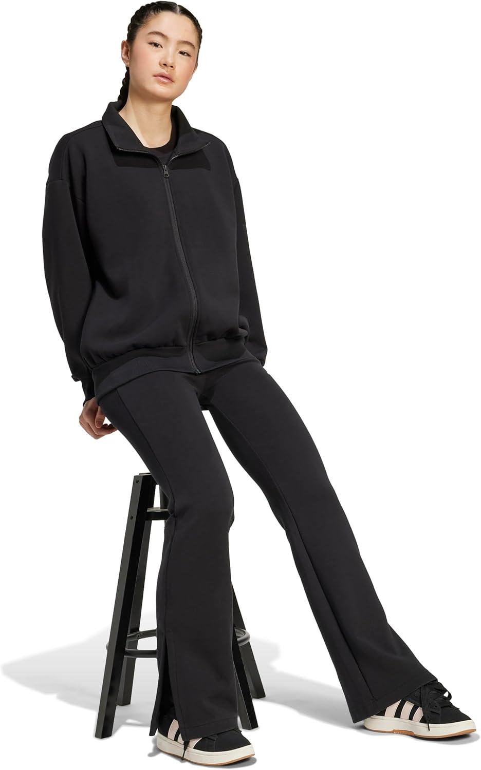 imageadidas Womens All Szn Soft Lux Flared PantsBlack