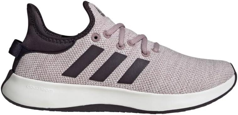 imageadidas Womens Cloudfoam Pure Sportswear SneakersPreloved FigAurora BlackAlmost Pink