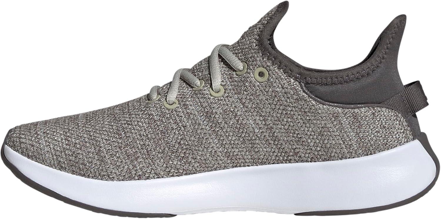 imageadidas Womens Cloudfoam Pure Sportswear SneakersPutty GreyWhiteCharcoal