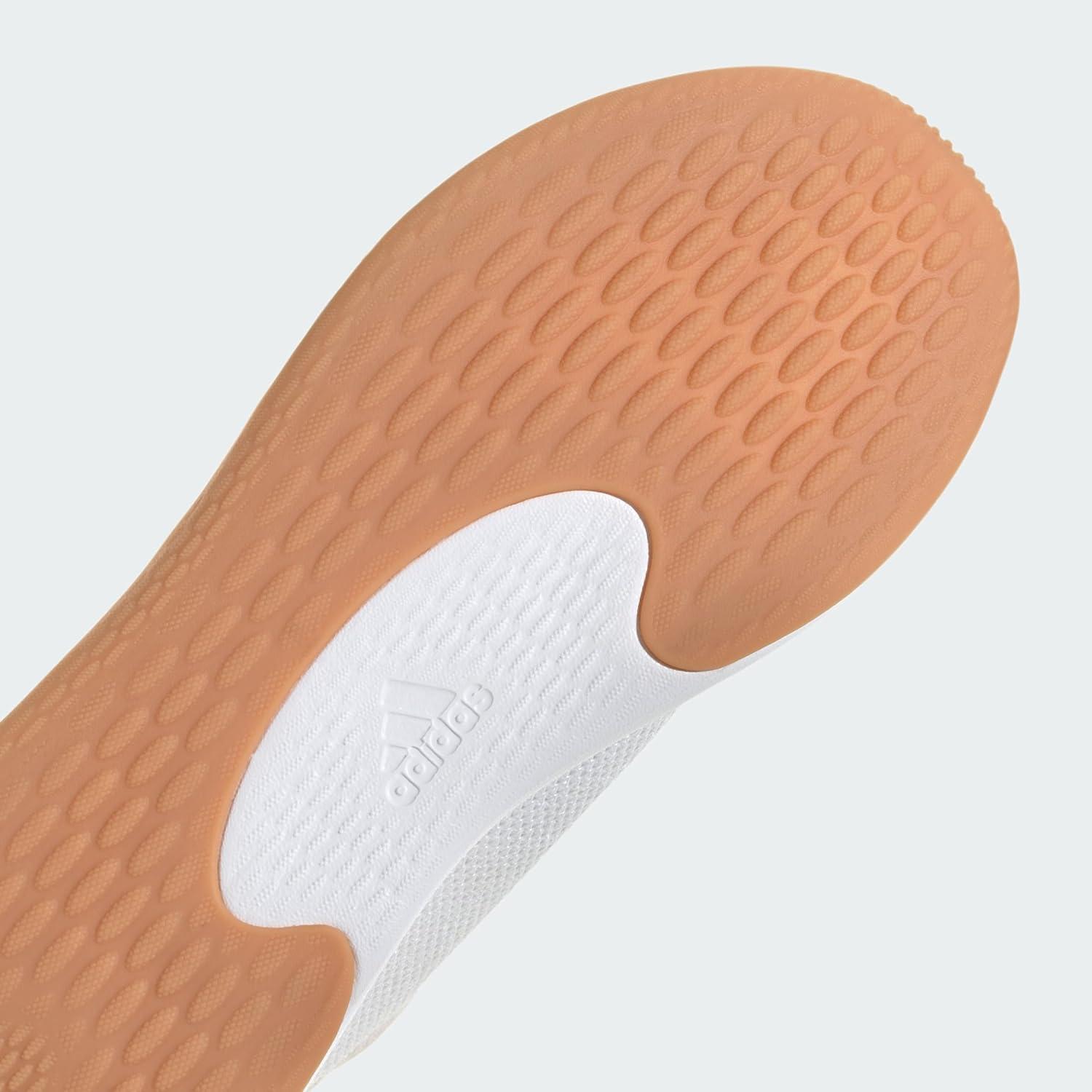 imageadidas Womens Cloudfoam Pure Sportswear SneakersWhiteChalk WhiteZero Metallic