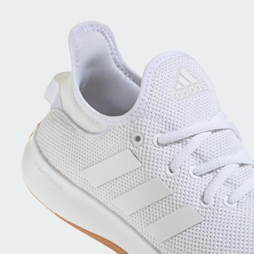 imageadidas Womens Cloudfoam Pure Sportswear SneakersWhiteWhiteGum