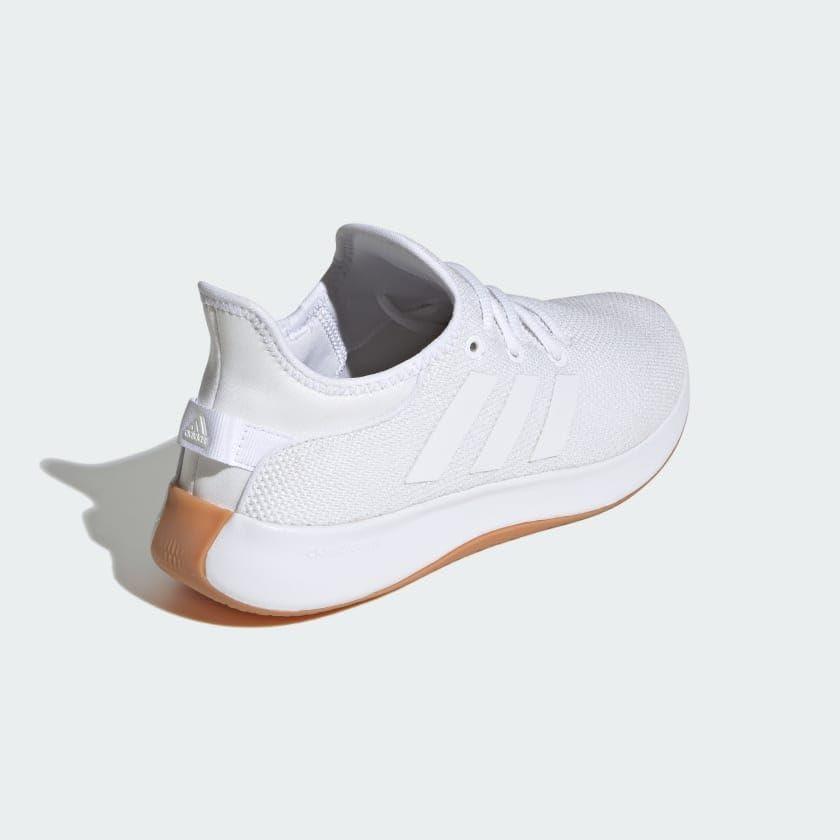 imageadidas Womens Cloudfoam Pure Sportswear SneakersWhiteWhiteGum