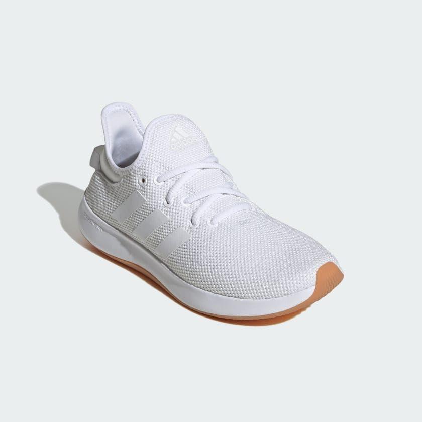 imageadidas Womens Cloudfoam Pure Sportswear SneakersWhiteWhiteGum