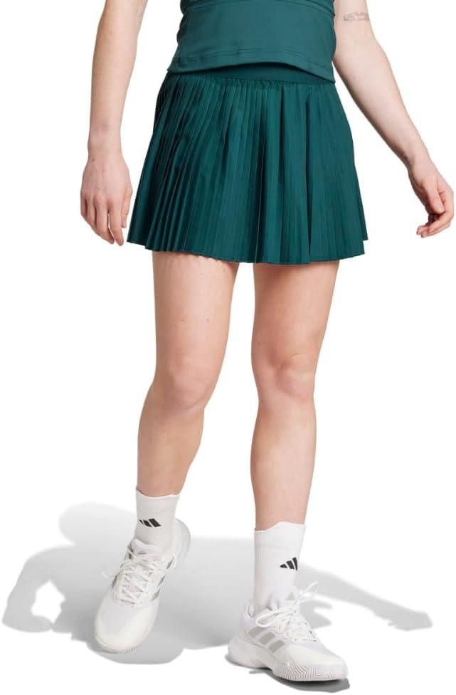 imageadidas Womens Club Tennis Climacool Pleated SkirtAurora Ivy