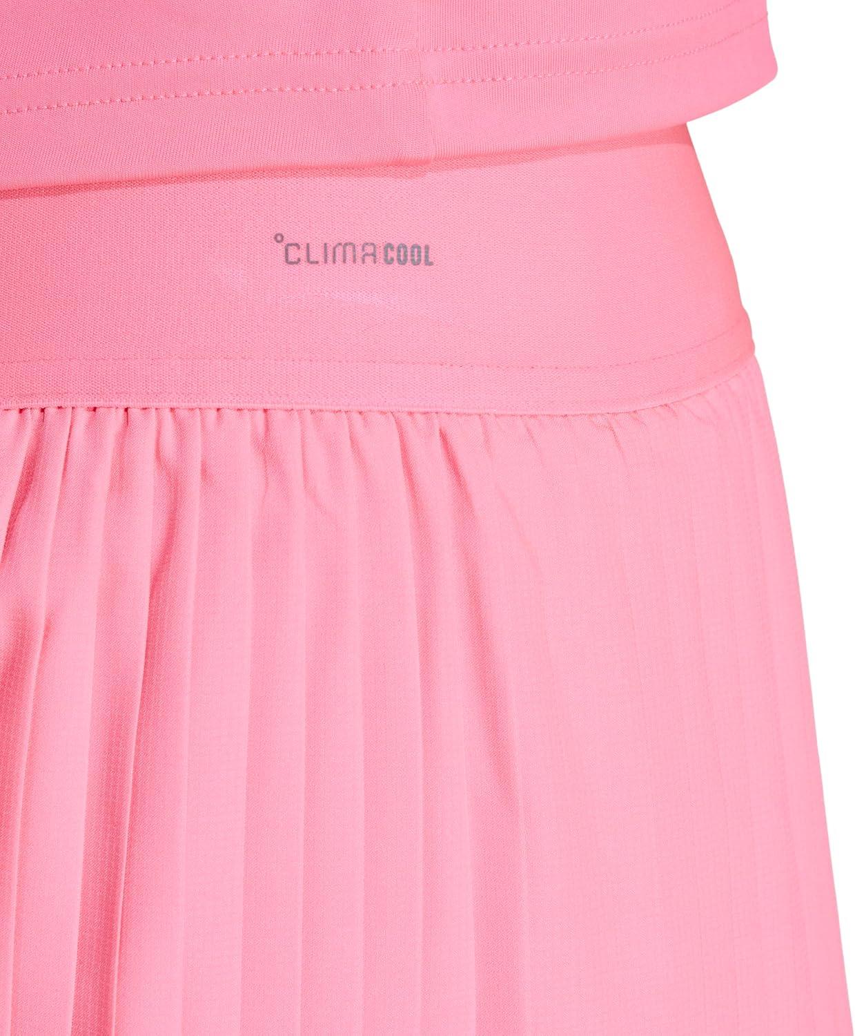 imageadidas Womens Club Tennis Climacool Pleated SkirtLucid Pink