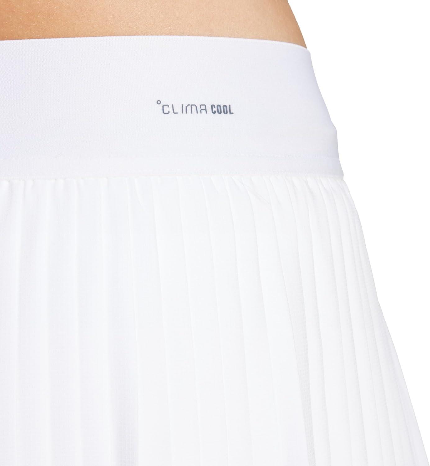 imageadidas Womens Club Tennis Climacool Pleated SkirtWhite