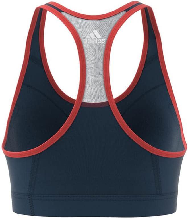 imageadidas Womens Dont Rest 3 Bar BraCrew NavyCrew RedWhite