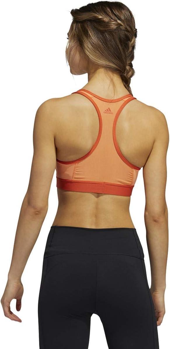 imageadidas Womens Dont Rest Alphaskin Sports BraAmber Tint