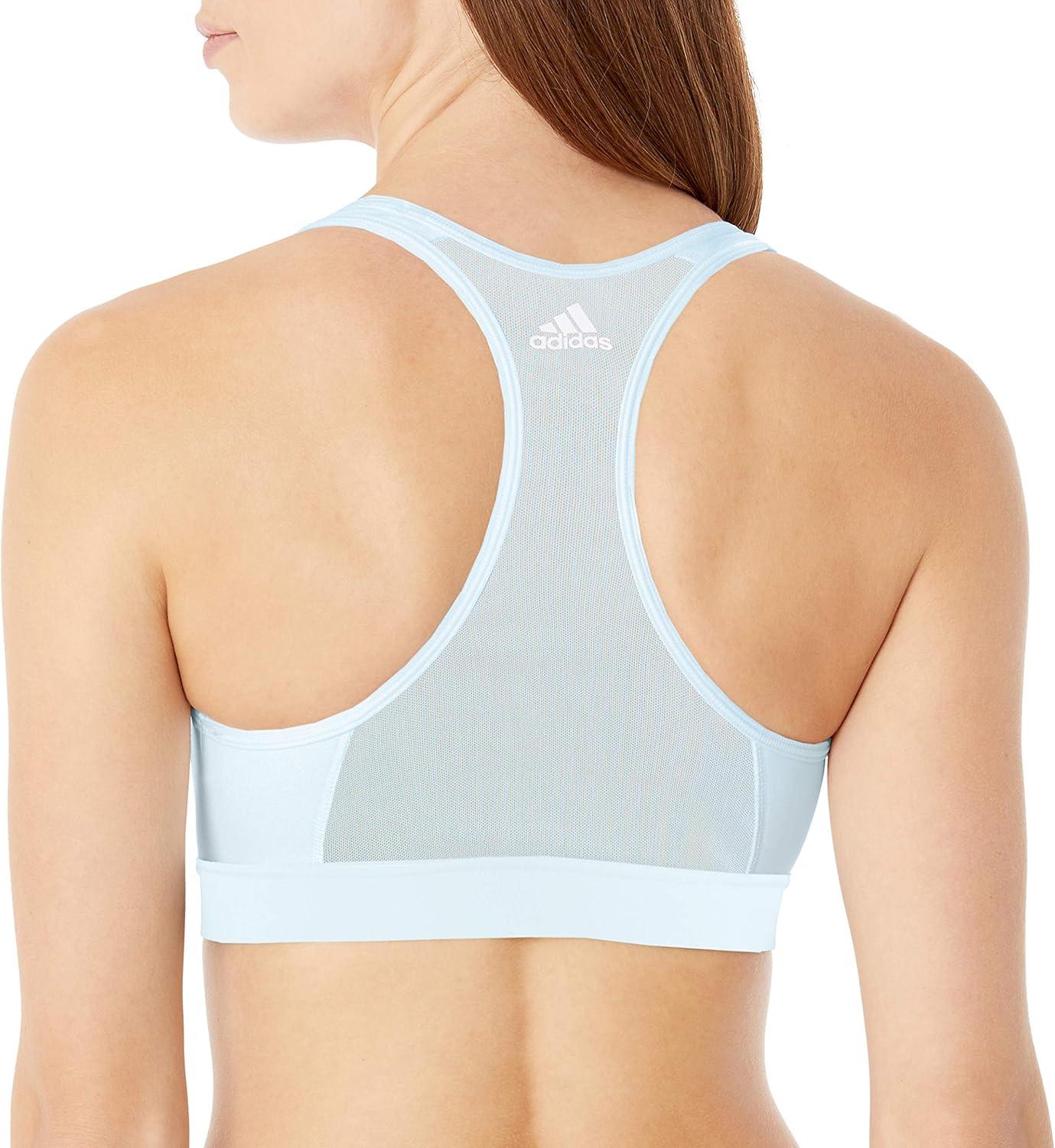 imageadidas Womens Dont Rest Alphaskin Sports BraBlue Sky Tint