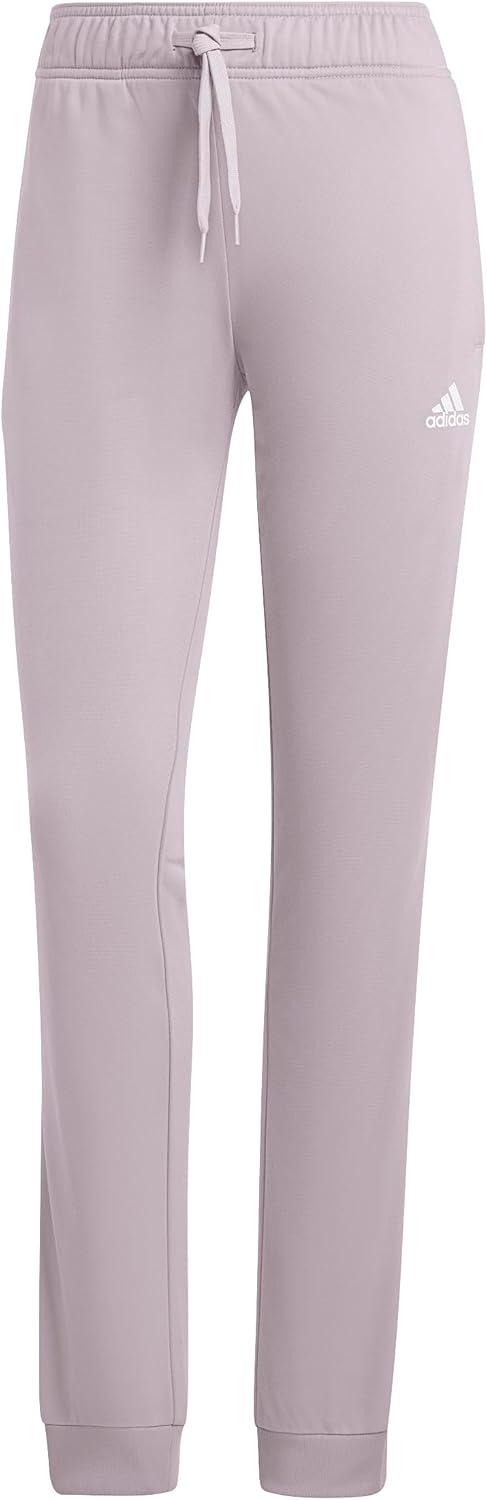 imageadidas Womens Essentials Fleece Tapered Cuff PantsPreloved Fig