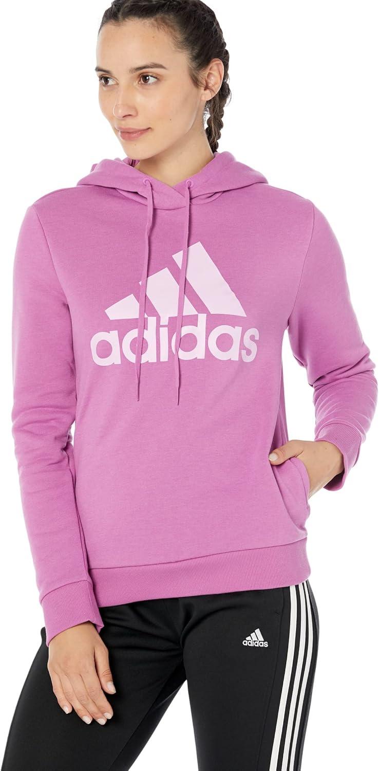 imageadidas Womens Essentials Logo Fleece HoodieSemi Pulse LilacBliss Lilac