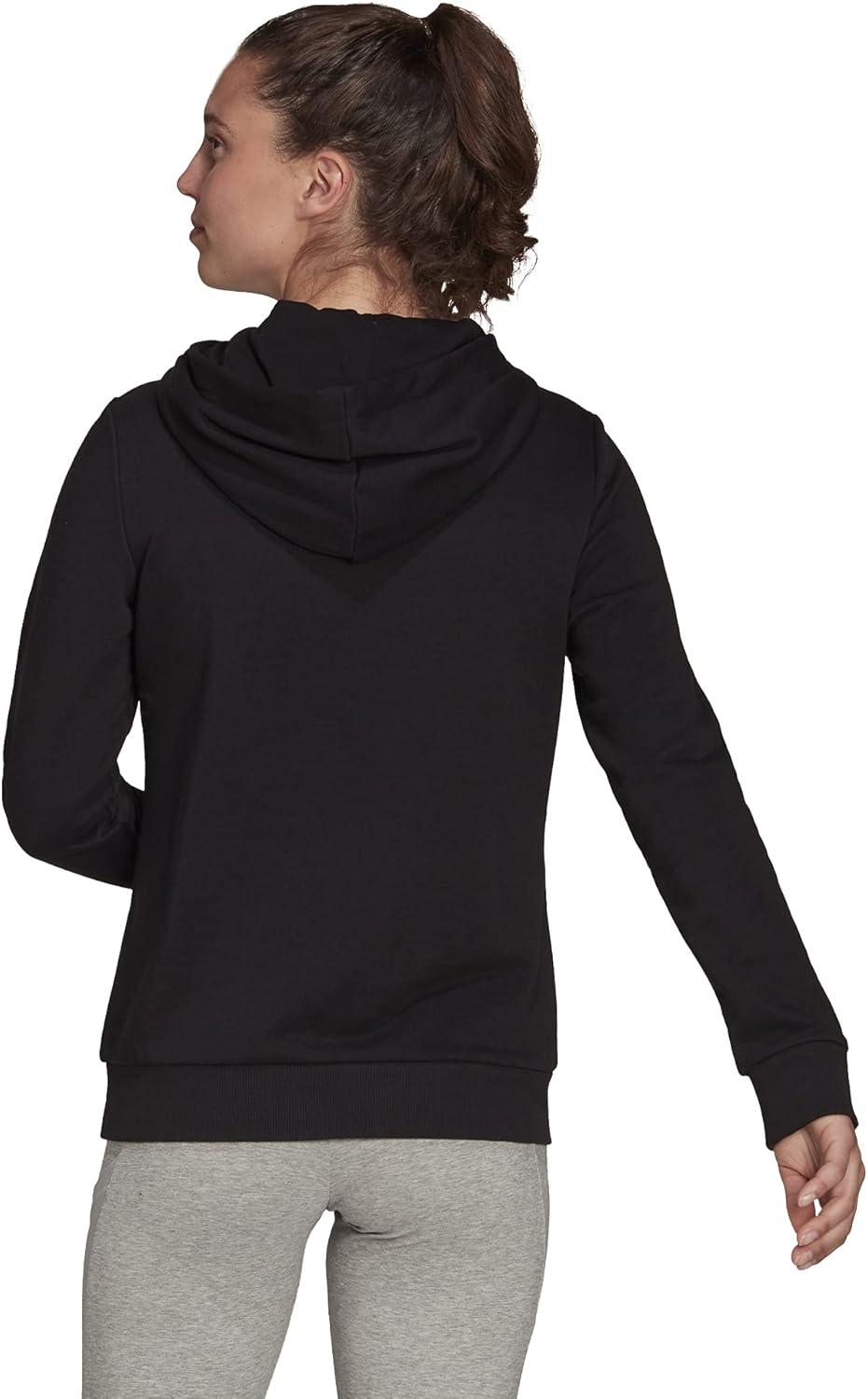 imageadidas Womens Essentials Logo HoodieBlackGold Metallic