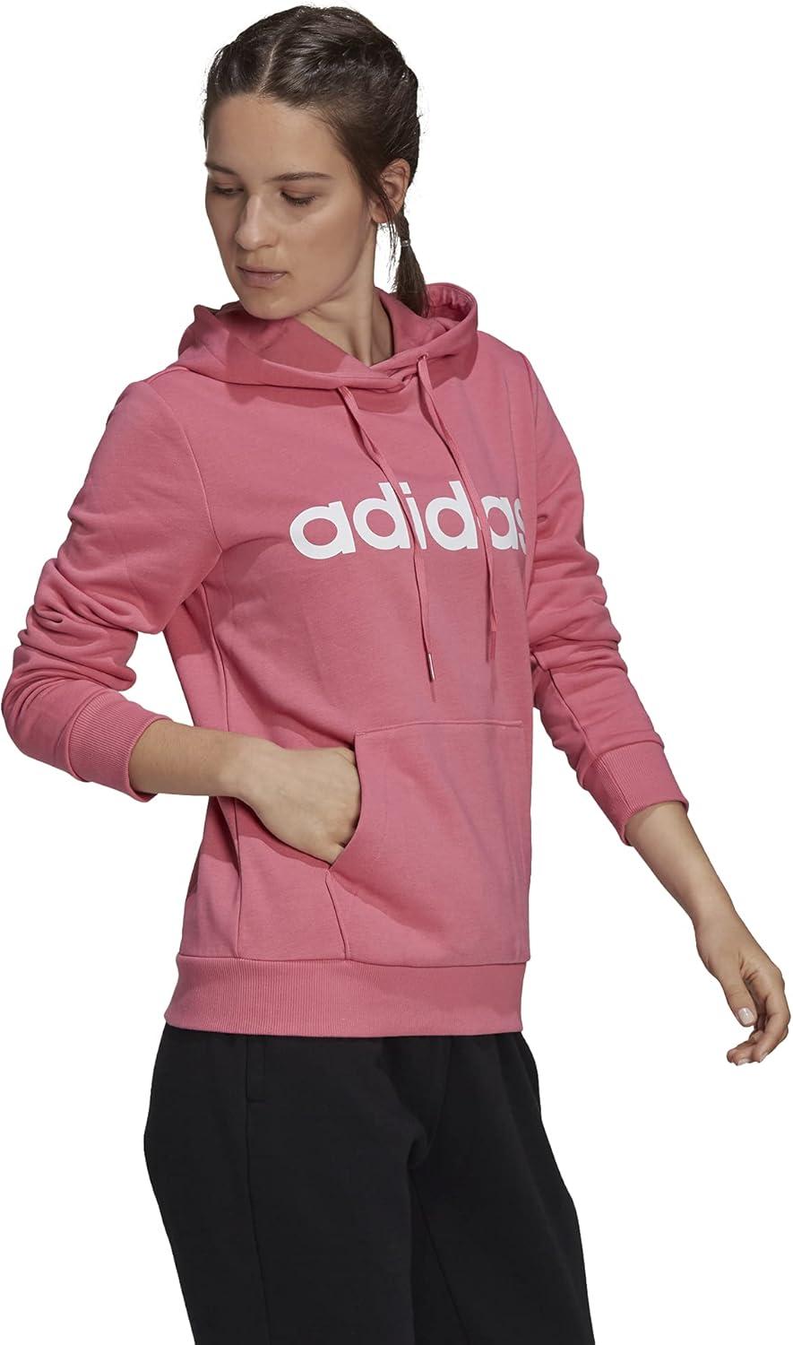 imageadidas Womens Essentials Logo HoodieRose ToneWhite