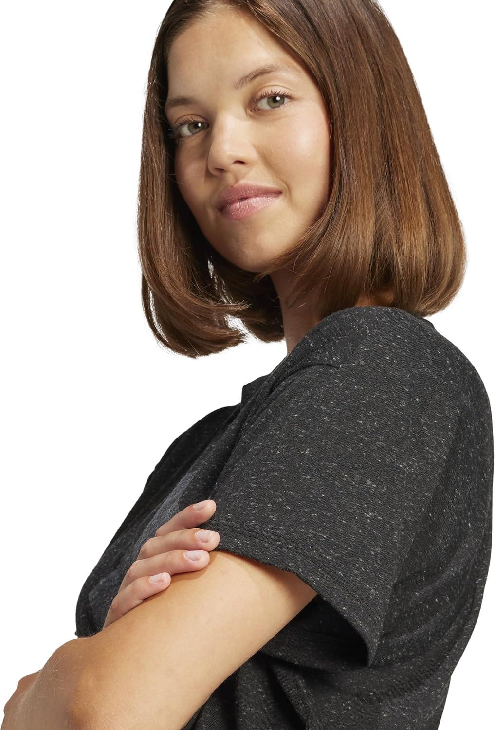 imageadidas Womens Essentials Winners TShirtBlackWhite