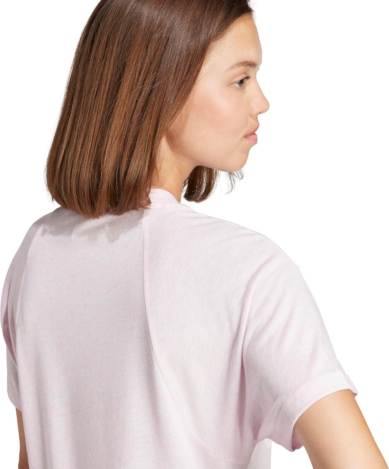 imageadidas Womens Essentials Winners TShirtClear PinkWhite