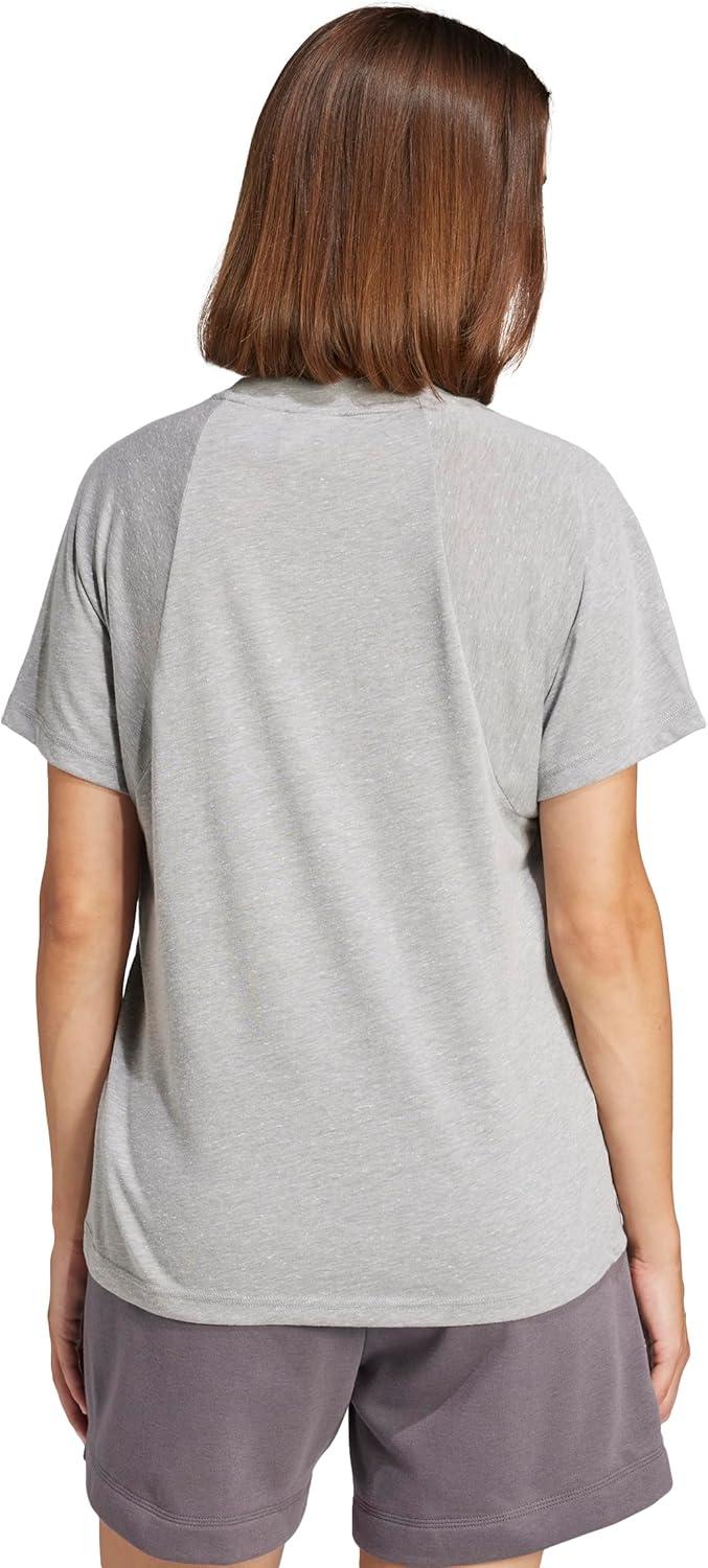 imageadidas Womens Essentials Winners TShirtSolid GreyBlack