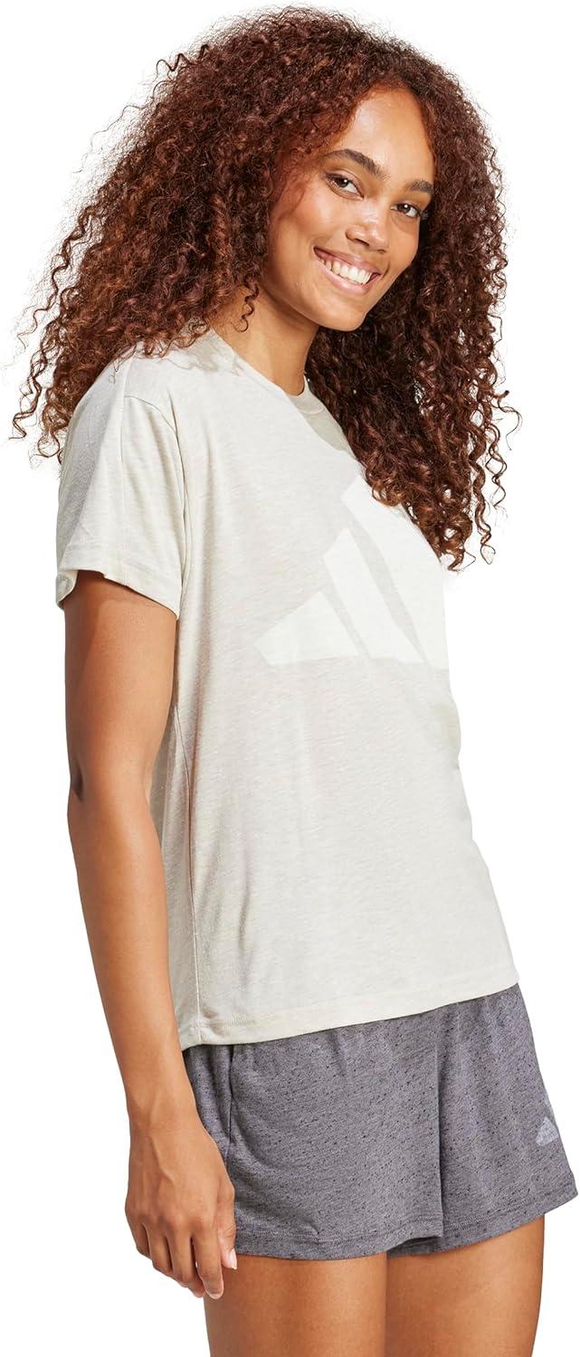 imageadidas Womens Essentials Winners TShirtWonder AluminaWhite
