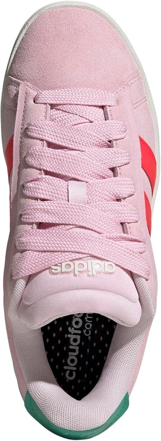 imageadidas Womens Grand Court Alpha 00s ShoesClear PinkLucid RedCourt Green